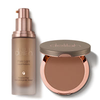 Bronze and Glow Collection | Bronzer & Pure Light Liquid Illuminator